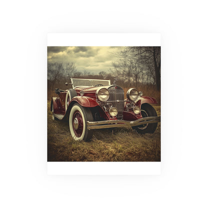 Satin and Archival Matte Posters- Vintage Cars