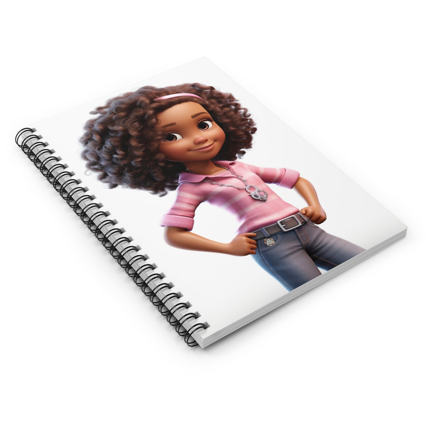 Cute Character Spiral Notebook - Perfect for Kids, Students & Journaling, School Supplies, Gift for Birthdays, Recognizable Design
