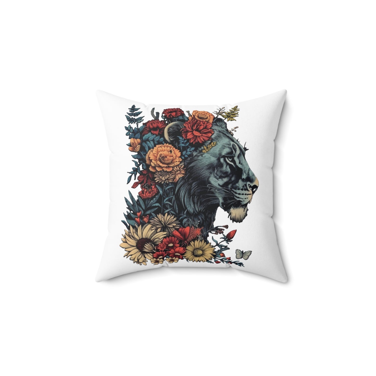 Spun Polyester Square Pillow