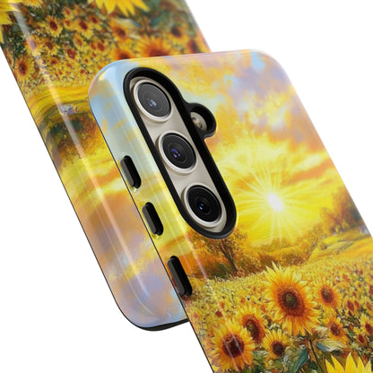 Sunflower Phone Case - Tough Case for Nature Lovers