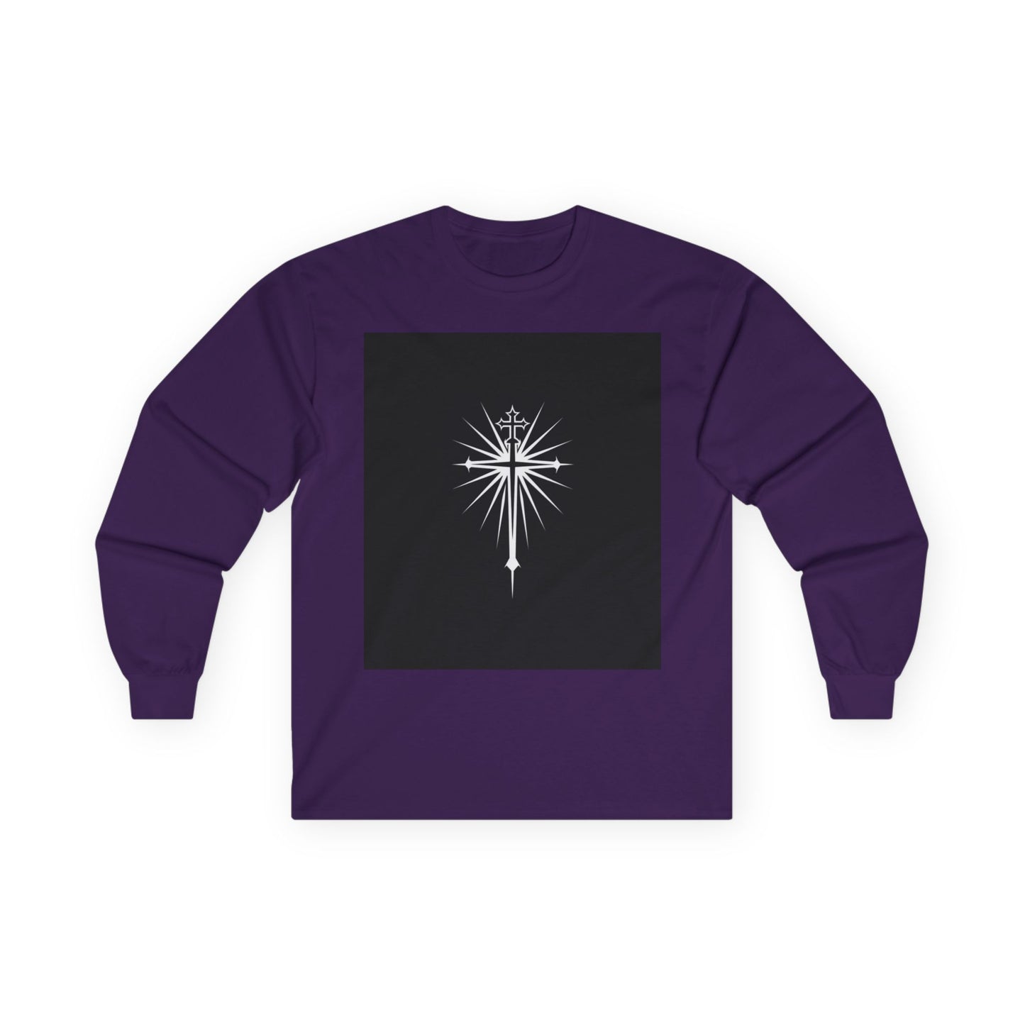 Radiant Cross Long Sleeve Tee - Unisex Ultra Cotton