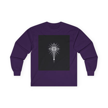 Radiant Cross Long Sleeve Tee - Unisex Ultra Cotton