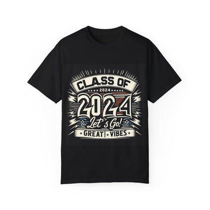 Class of 2024 - Unisex Garment-Dyed T-shirt