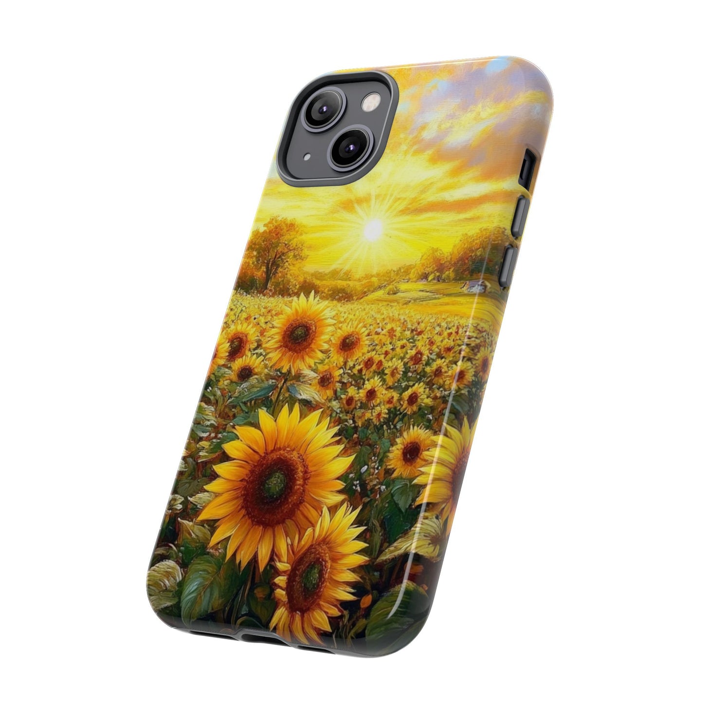 Sunflower Phone Case - Tough Case for Nature Lovers