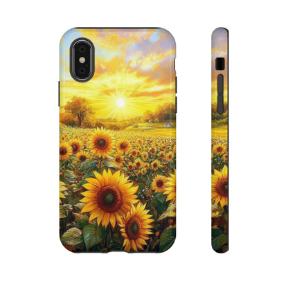 Sunflower Phone Case - Tough Case for Nature Lovers