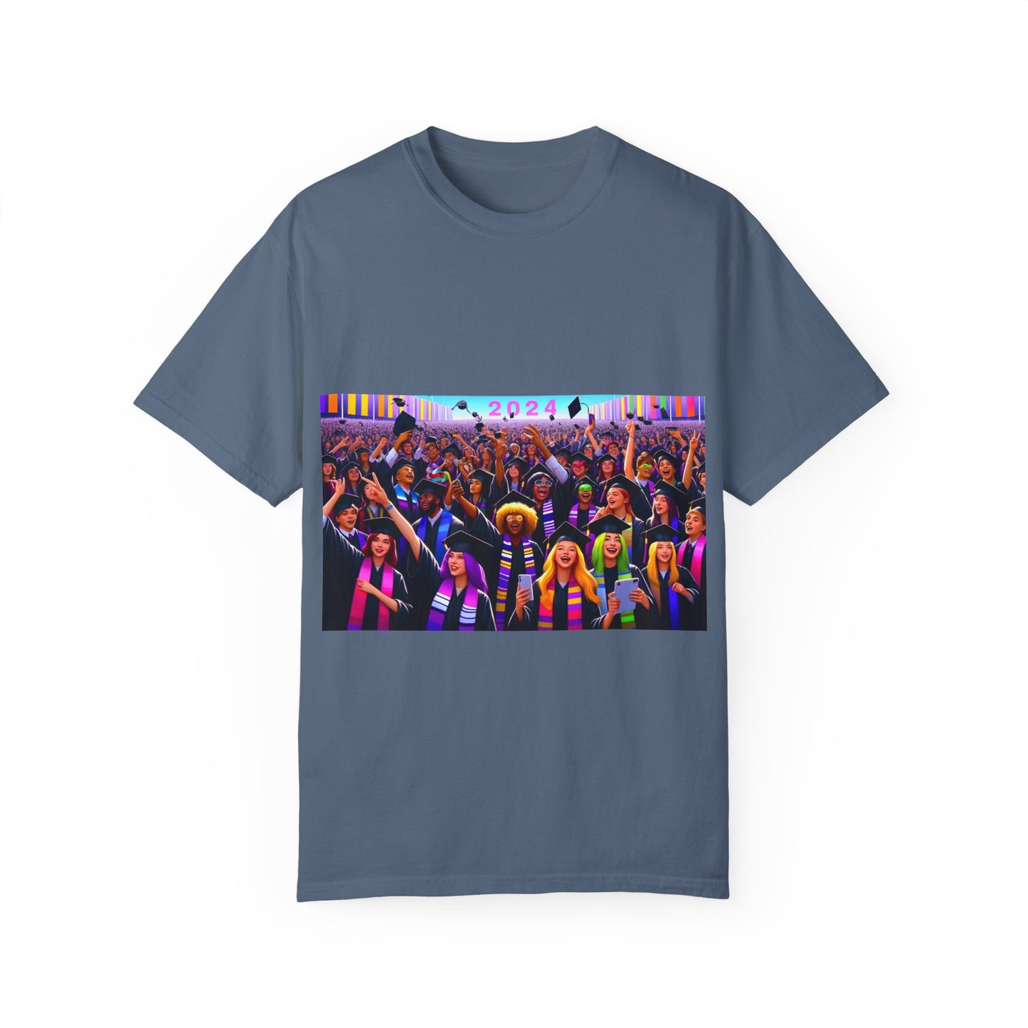 Class of 2024 - Unisex Garment-Dyed T-shirt