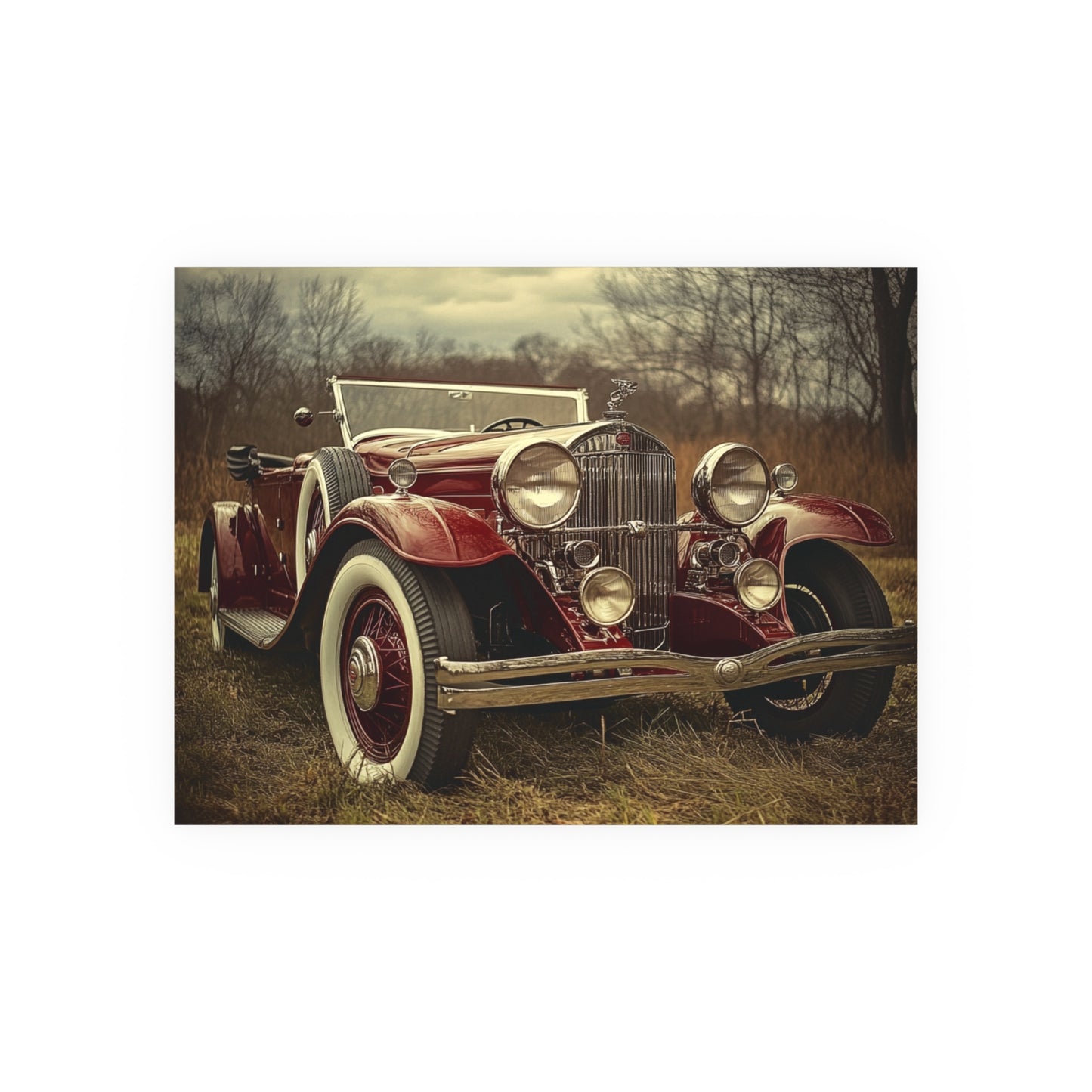 Satin and Archival Matte Posters- Vintage Cars