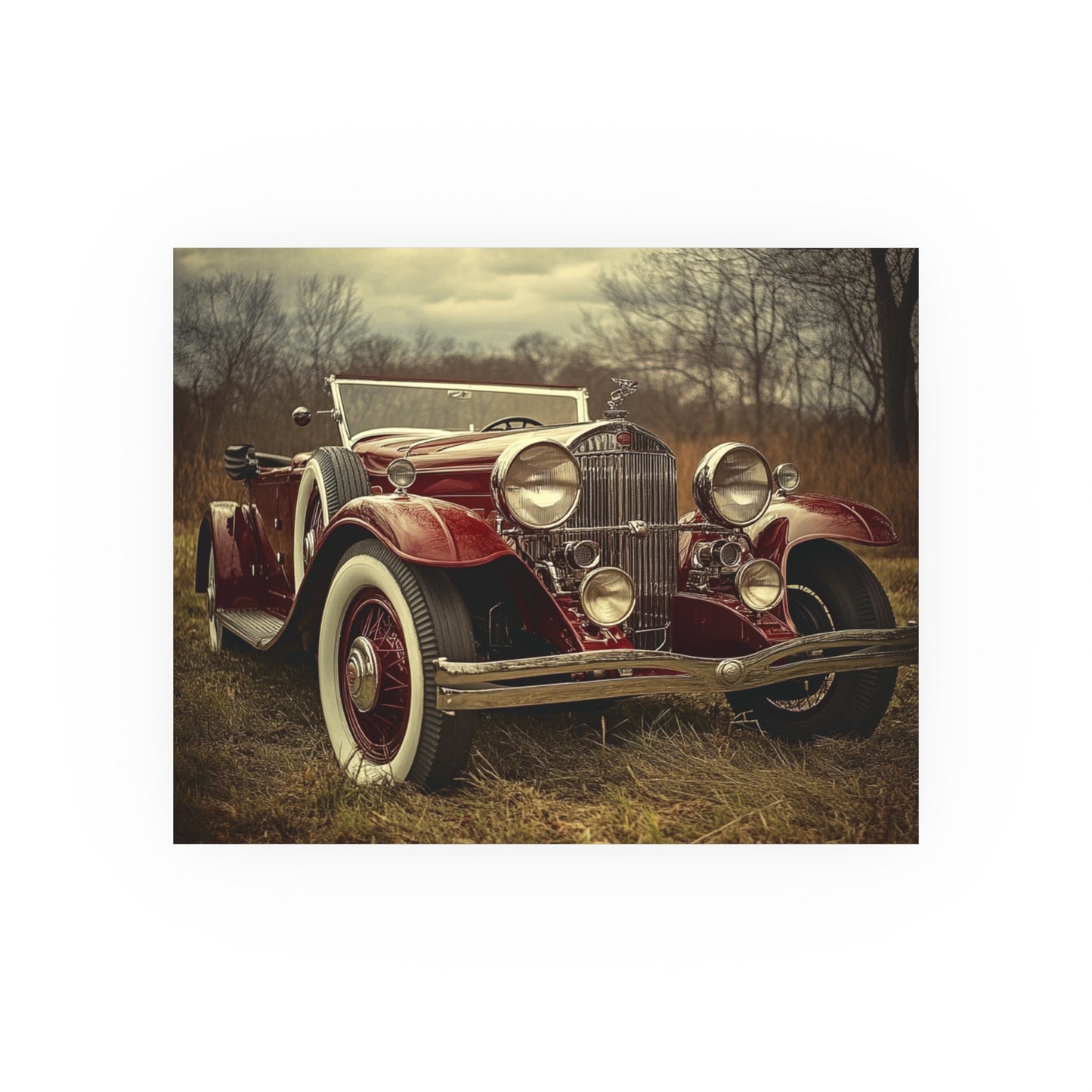 Satin and Archival Matte Posters- Vintage Cars
