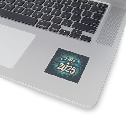 Class of 2025 Graduation Kiss-Cut Stickers - Celebrate Your Achievement!