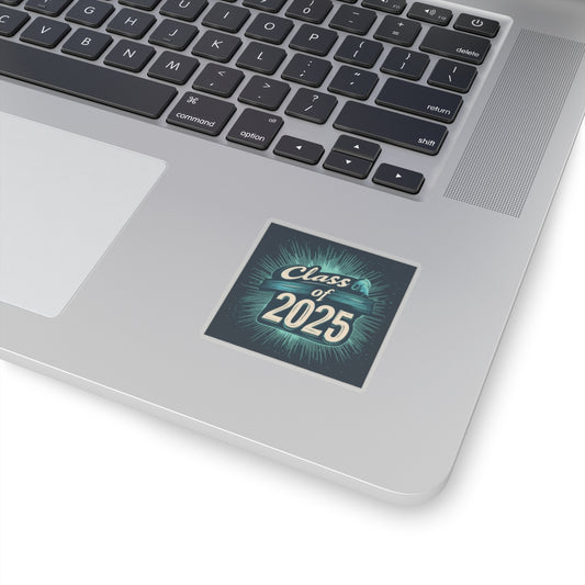 Class of 2025 Graduation Kiss-Cut Stickers - Celebrate Your Achievement!