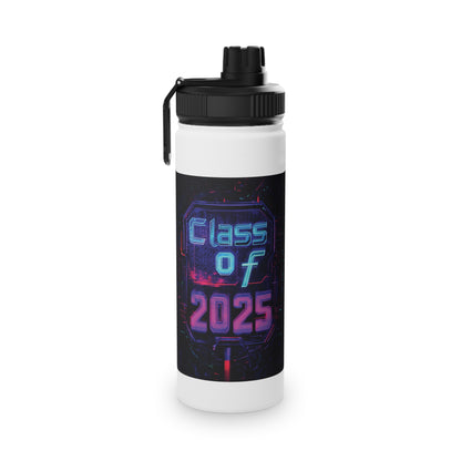 Class of 2025 - Stainless Steel Water Bottle with Sports Lid - Eco-Friendly Hydration