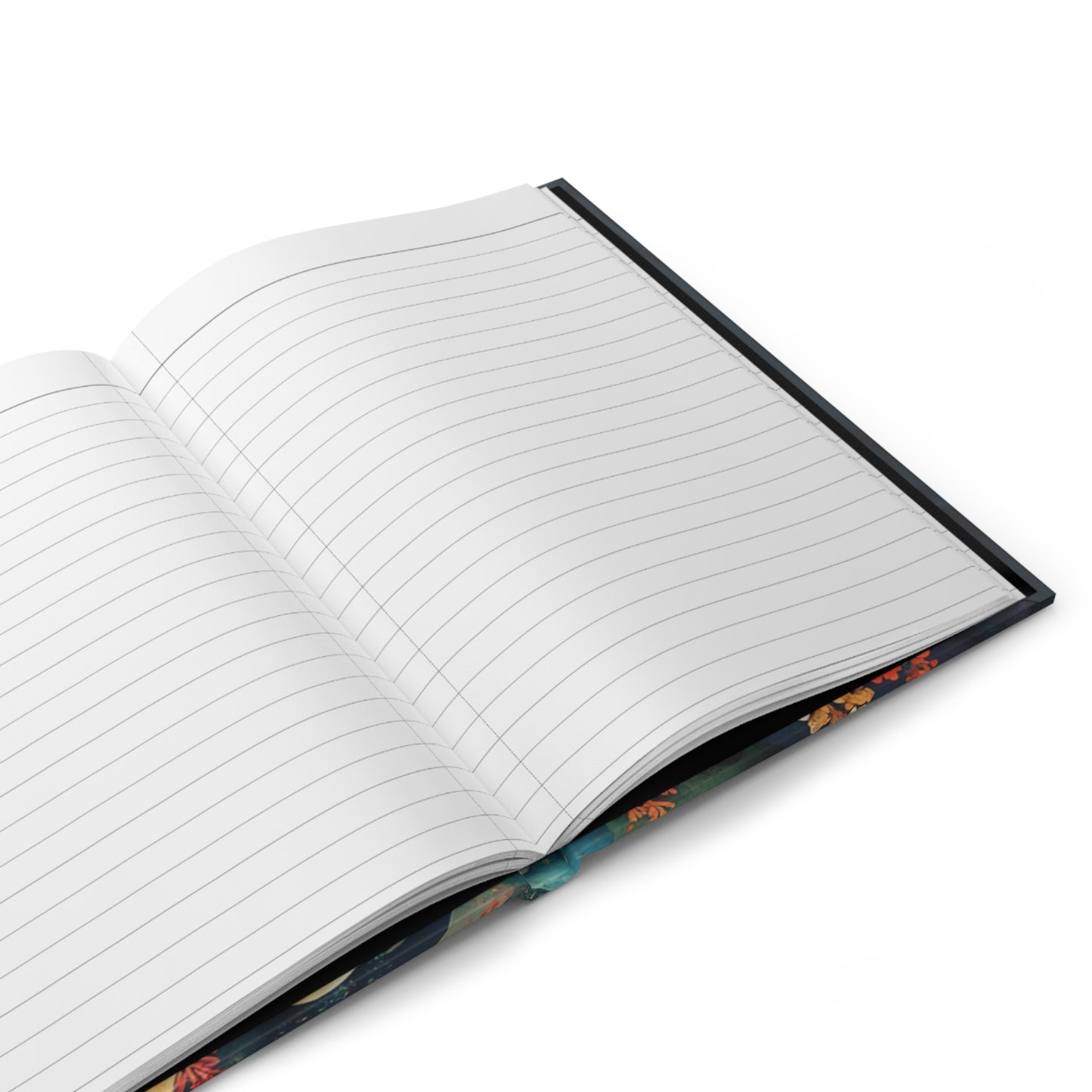 Underwater Goldfish Hardcover Journal - Matte Finish, Perfect for Nature Lovers