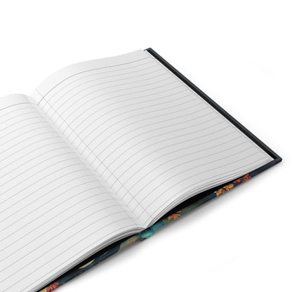 Underwater Goldfish Hardcover Journal - Matte Finish, Perfect for Nature Lovers