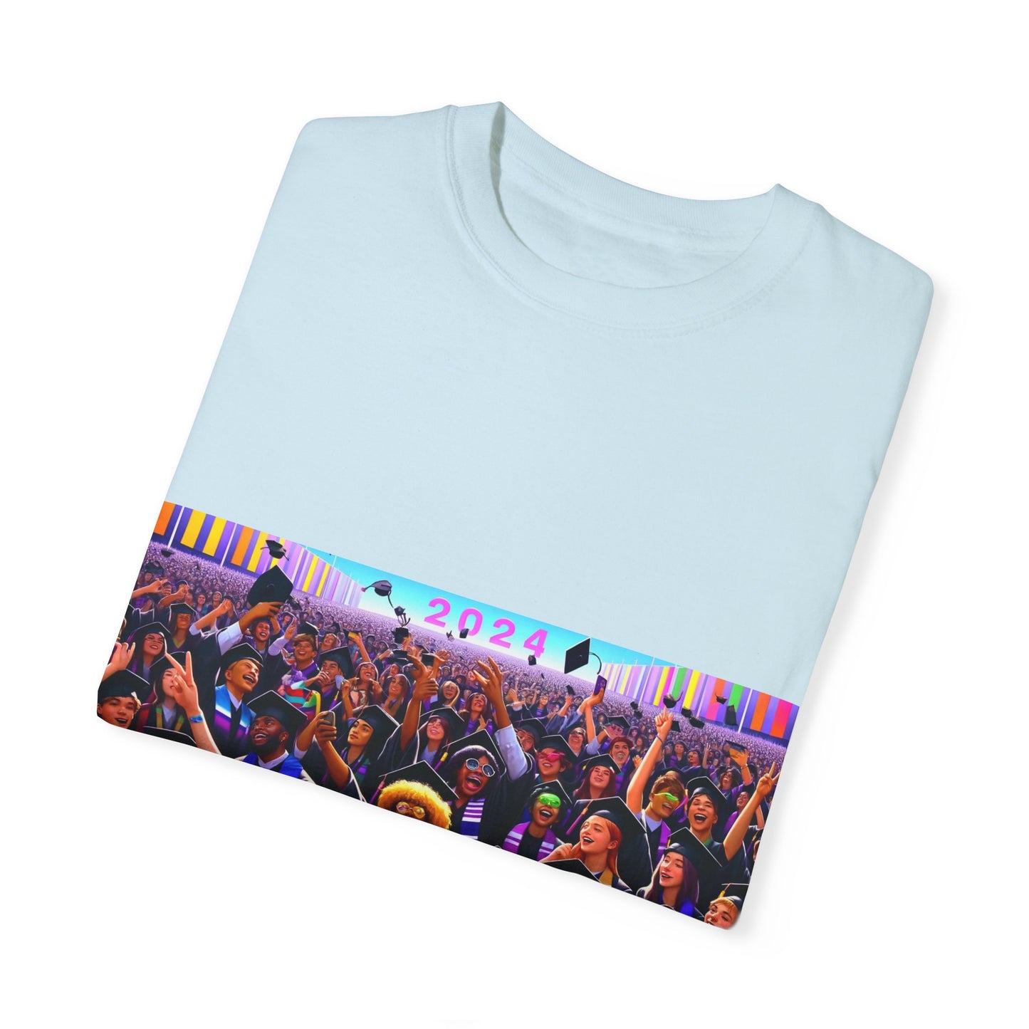 Class of 2024 - Unisex Garment-Dyed T-shirt