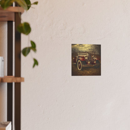 Satin and Archival Matte Posters- Vintage Cars
