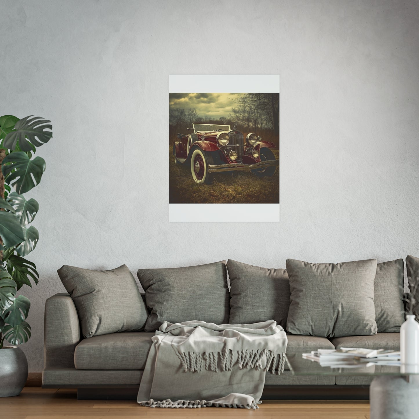 Satin and Archival Matte Posters- Vintage Cars