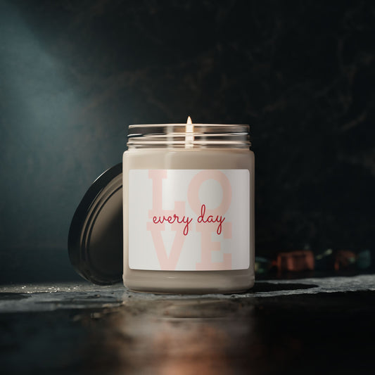 Love Everyday Scented Soy Candle, 9oz
