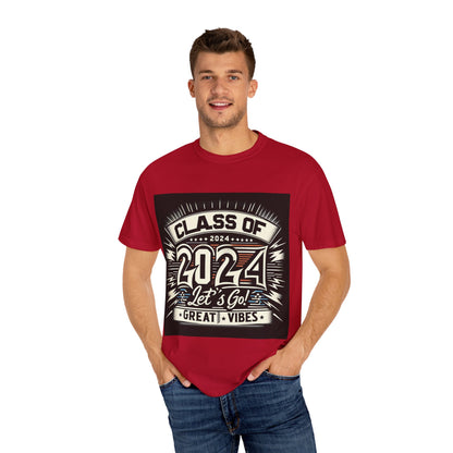 Class of 2024 - Unisex Garment-Dyed T-shirt