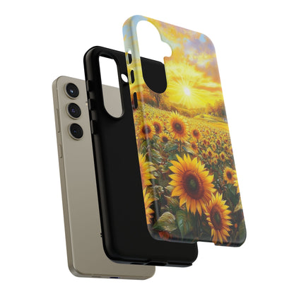 Sunflower Phone Case - Tough Case for Nature Lovers