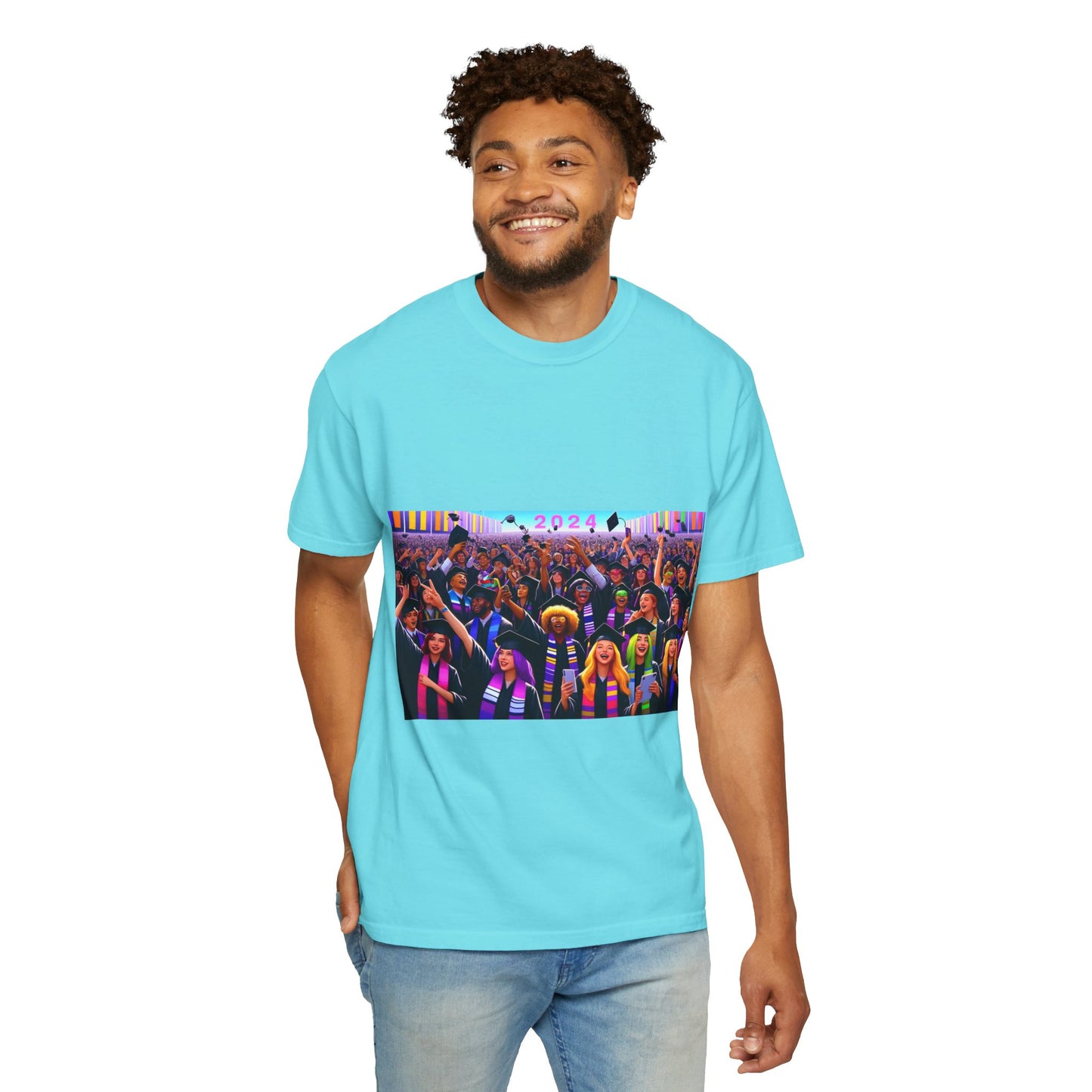 Class of 2024 - Unisex Garment-Dyed T-shirt