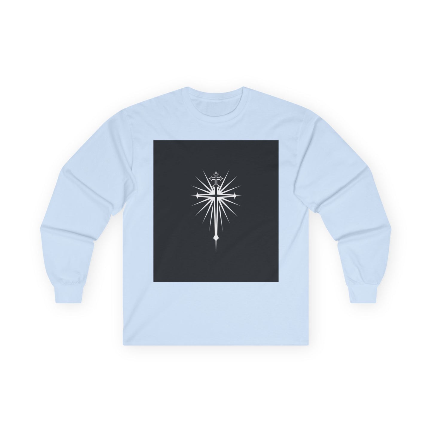 Radiant Cross Long Sleeve Tee - Unisex Ultra Cotton