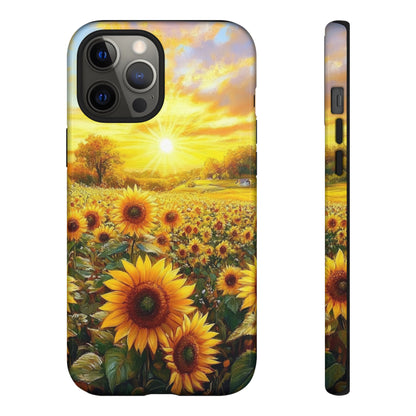 Sunflower Phone Case - Tough Case for Nature Lovers