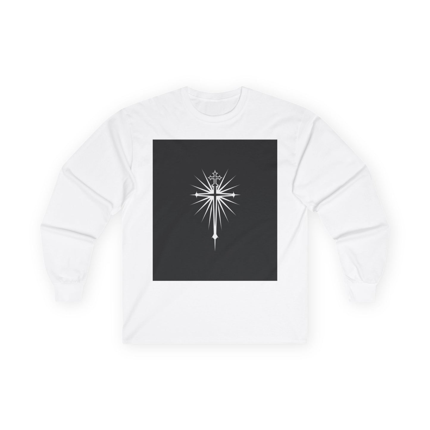 Radiant Cross Long Sleeve Tee - Unisex Ultra Cotton