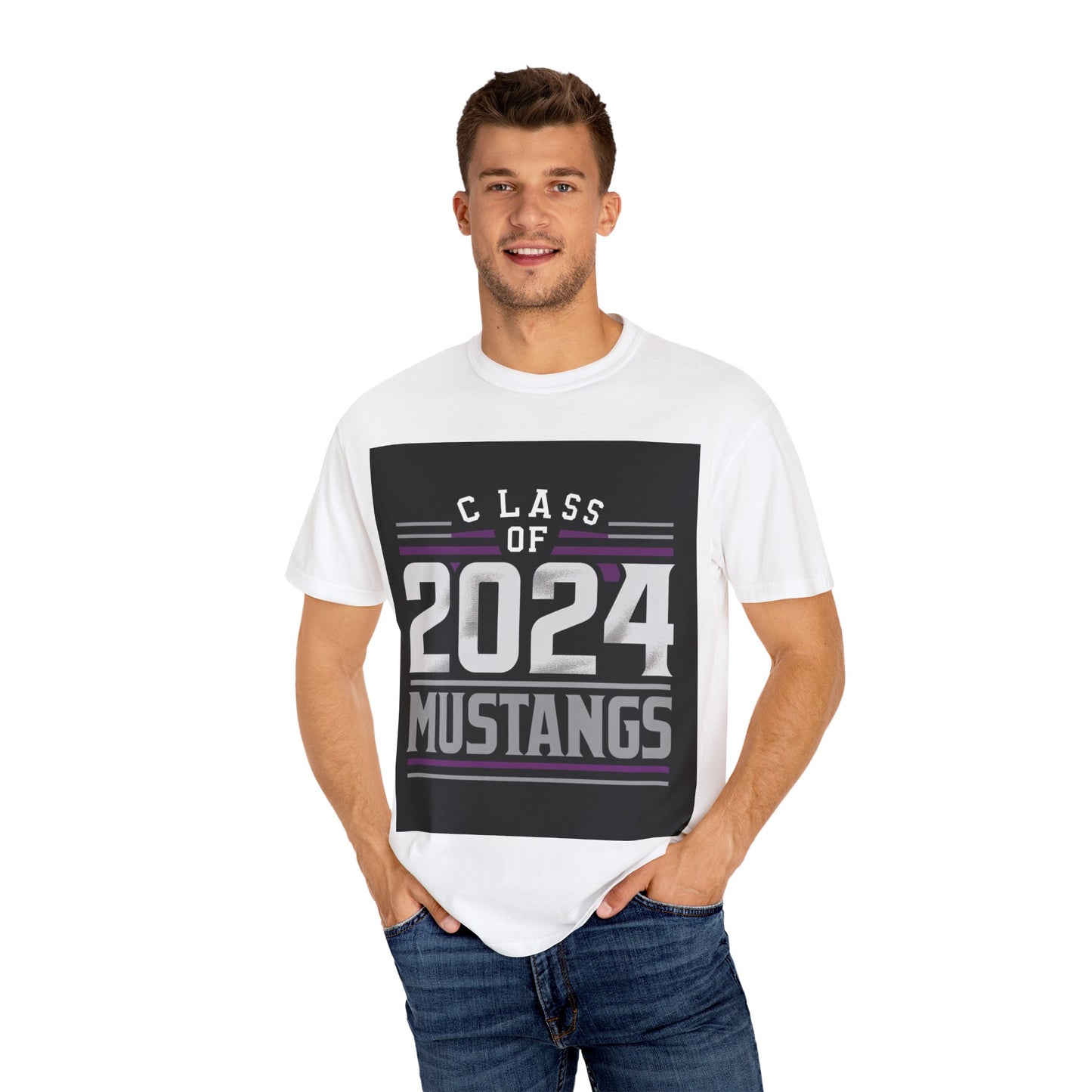 Class of 2024 - Unisex Garment-Dyed T-shirt
