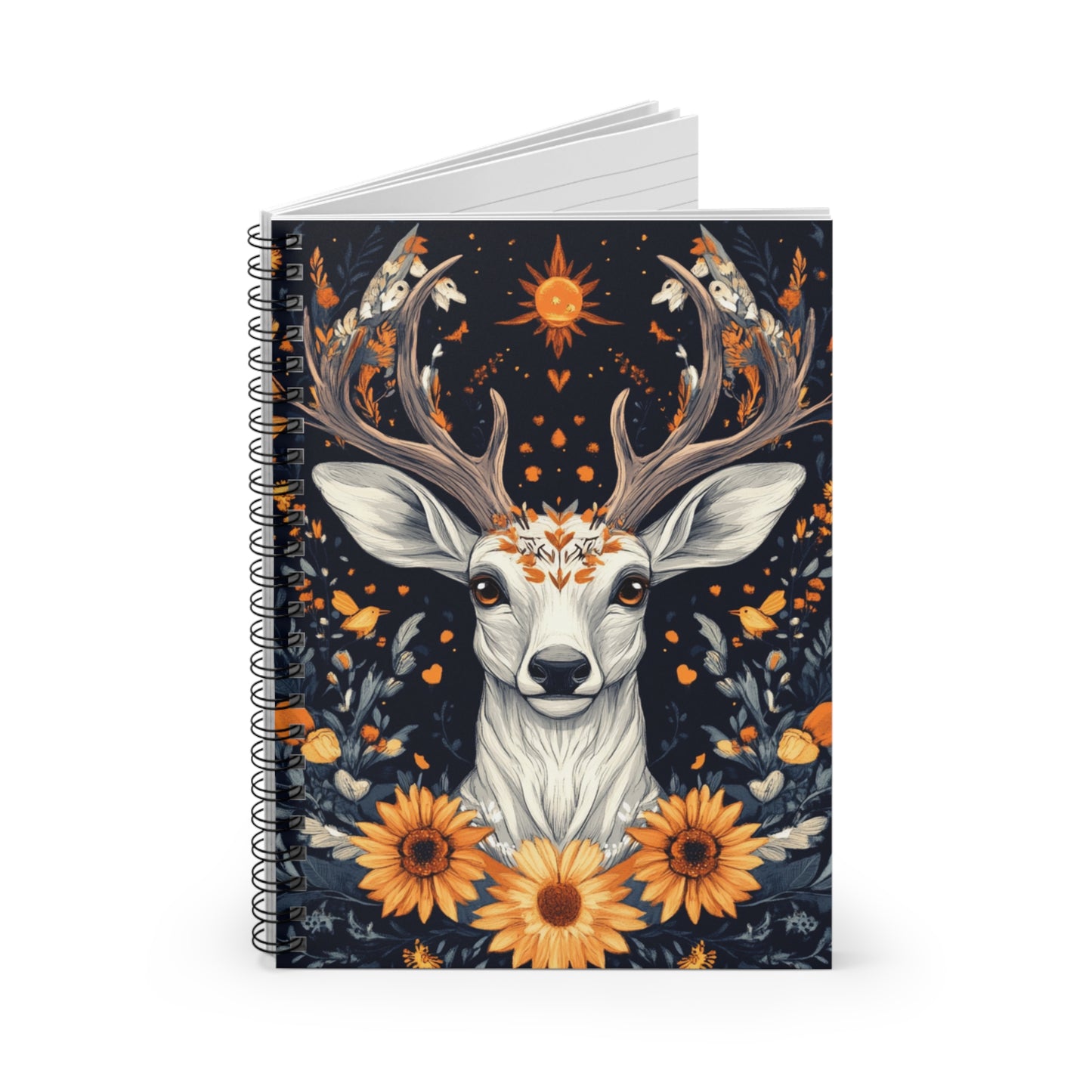 Oh Deer - Spiral Notebook - Ruled Line