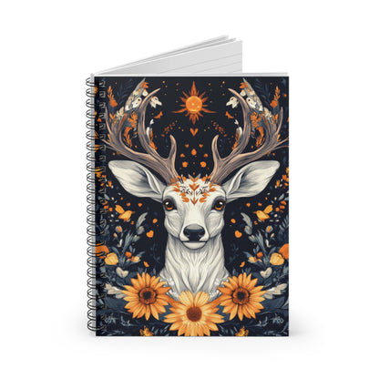 Oh Deer - Spiral Notebook - Ruled Line