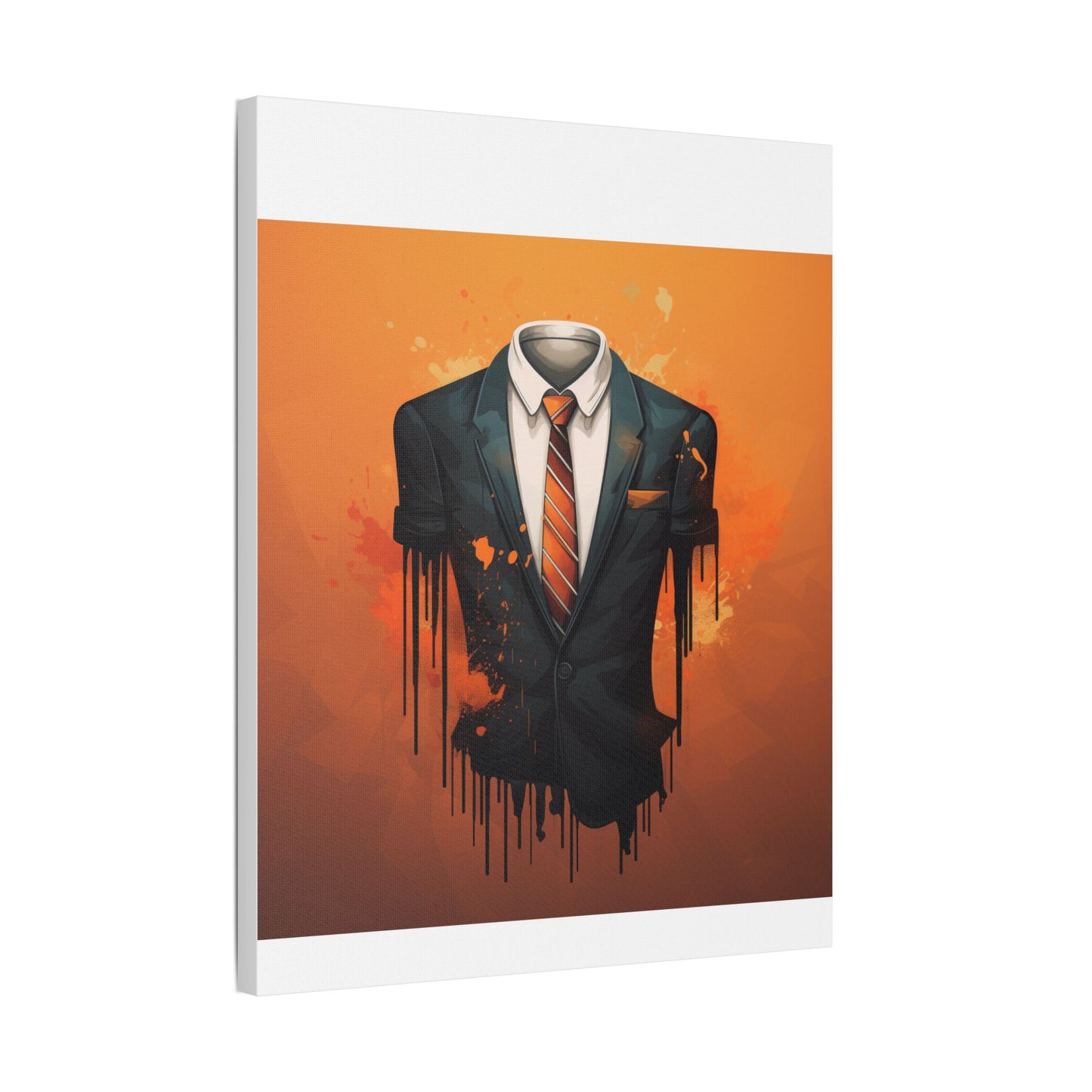 Stylish Abstract Canvas Art Print, Modern Wall Decor, Unique Gift, Home Office Artwork, Contemporary Design for Any Space
