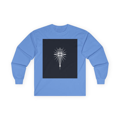 Radiant Cross Long Sleeve Tee - Unisex Ultra Cotton