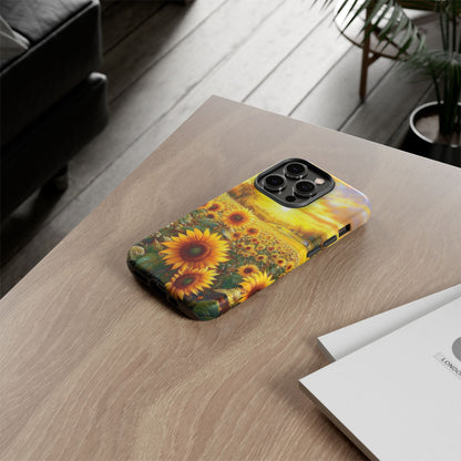 Sunflower Phone Case - Tough Case for Nature Lovers