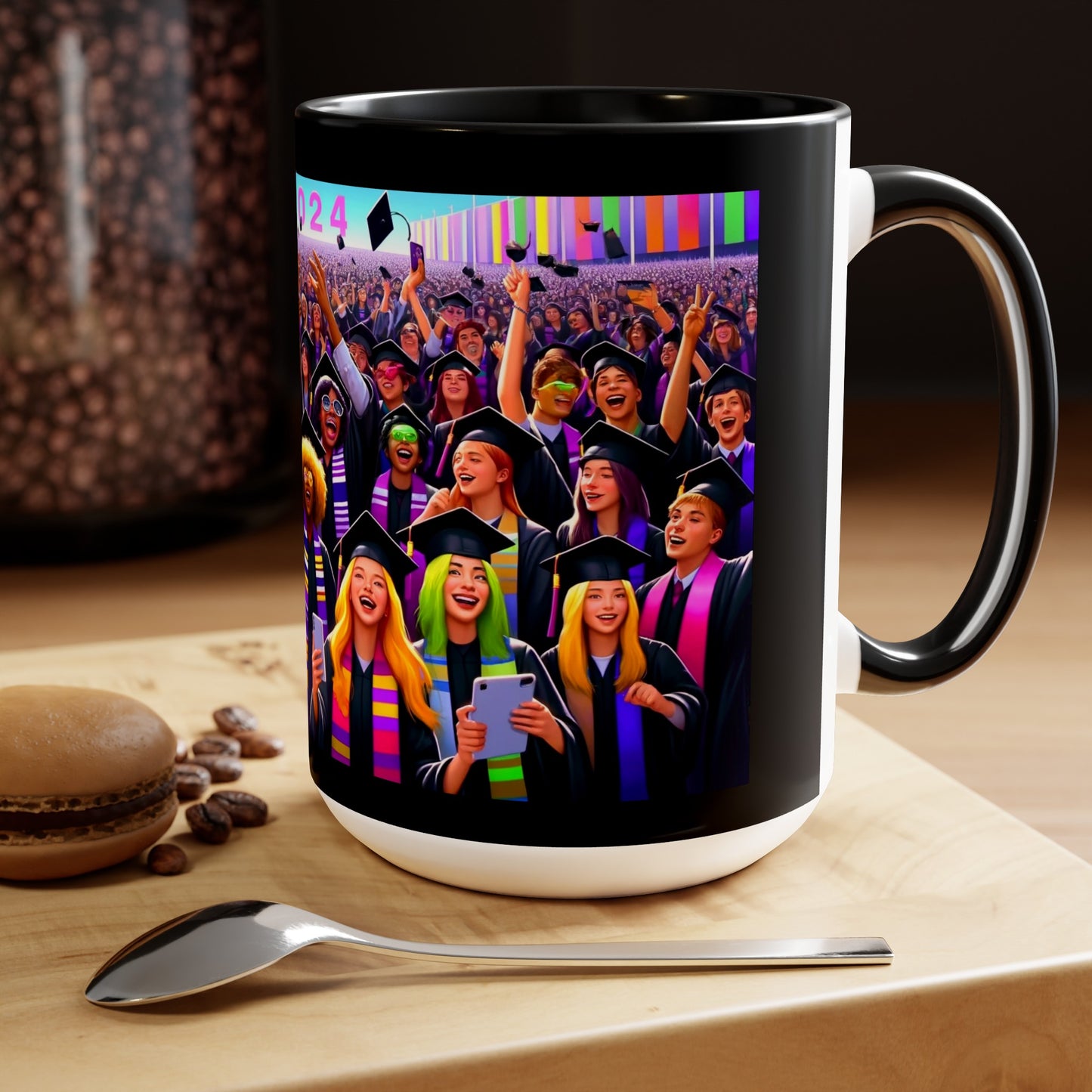 Copy of Two-Tone Coffee Mugs, 15oz
