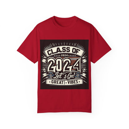 Class of 2024 - Unisex Garment-Dyed T-shirt