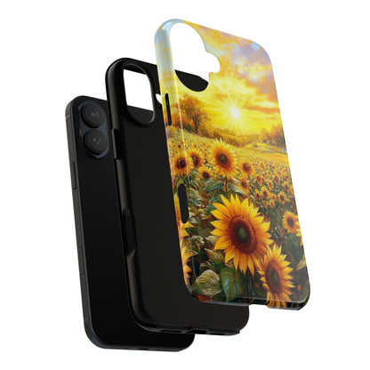 Sunflower Phone Case - Tough Case for Nature Lovers