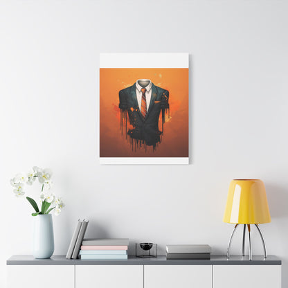 Stylish Abstract Canvas Art Print, Modern Wall Decor, Unique Gift, Home Office Artwork, Contemporary Design for Any Space