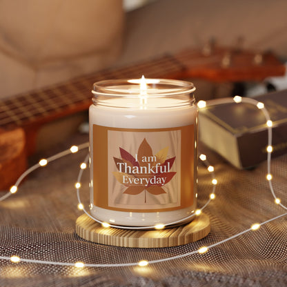 I Am Thankful Everyday Scented Soy Candle, 9oz
