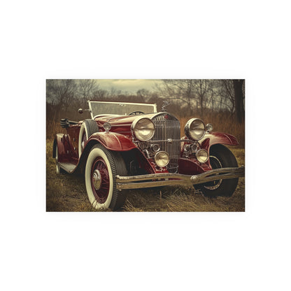 Satin and Archival Matte Posters- Vintage Cars