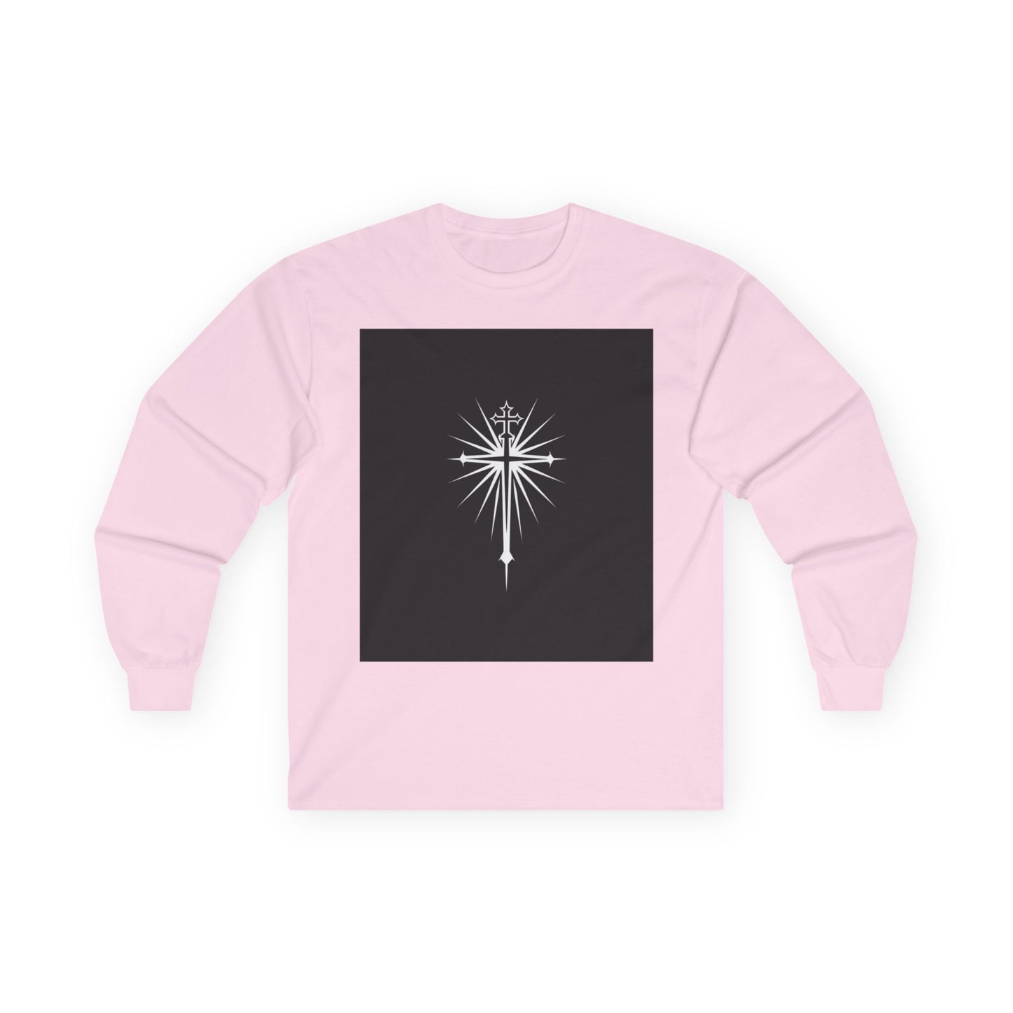 Radiant Cross Long Sleeve Tee - Unisex Ultra Cotton