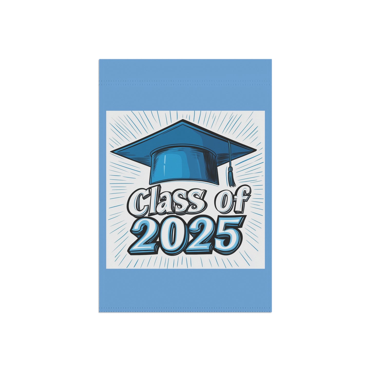 Graduation Garden Banner, Class of 2025 Flag, Home Decor, Outdoor Celebration Sign, College Bound, Graduation Party Decoration
