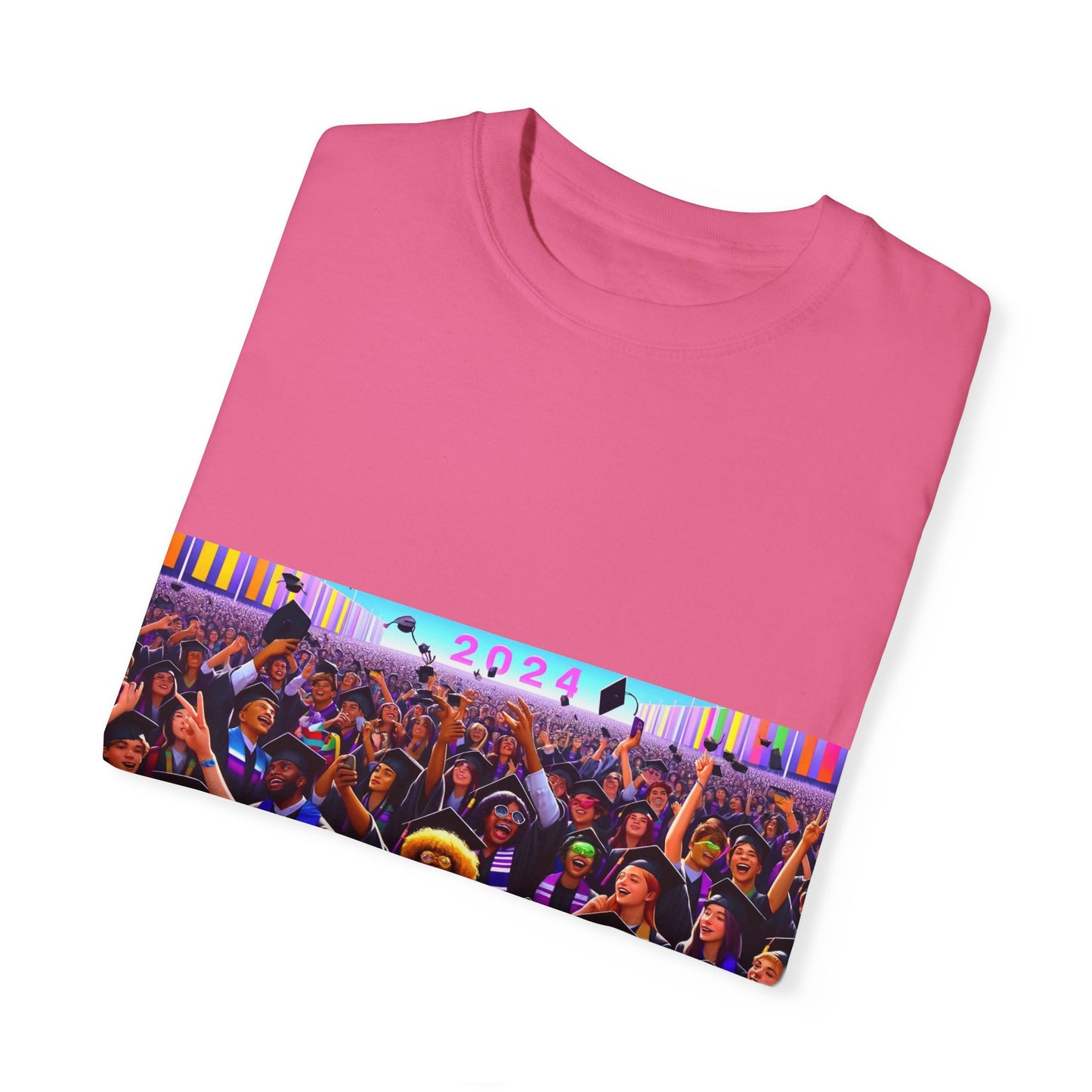 Class of 2024 - Unisex Garment-Dyed T-shirt