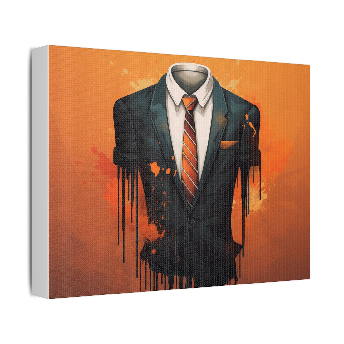 Stylish Abstract Canvas Art Print, Modern Wall Decor, Unique Gift, Home Office Artwork, Contemporary Design for Any Space