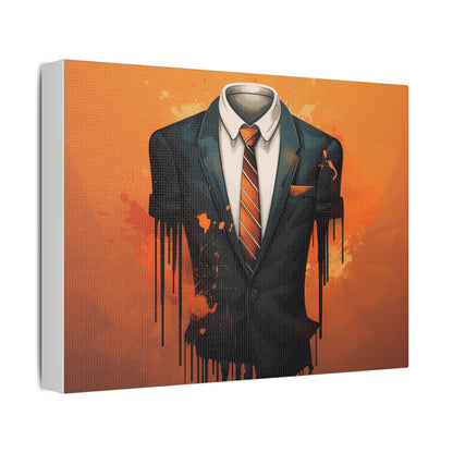 Stylish Abstract Canvas Art Print, Modern Wall Decor, Unique Gift, Home Office Artwork, Contemporary Design for Any Space