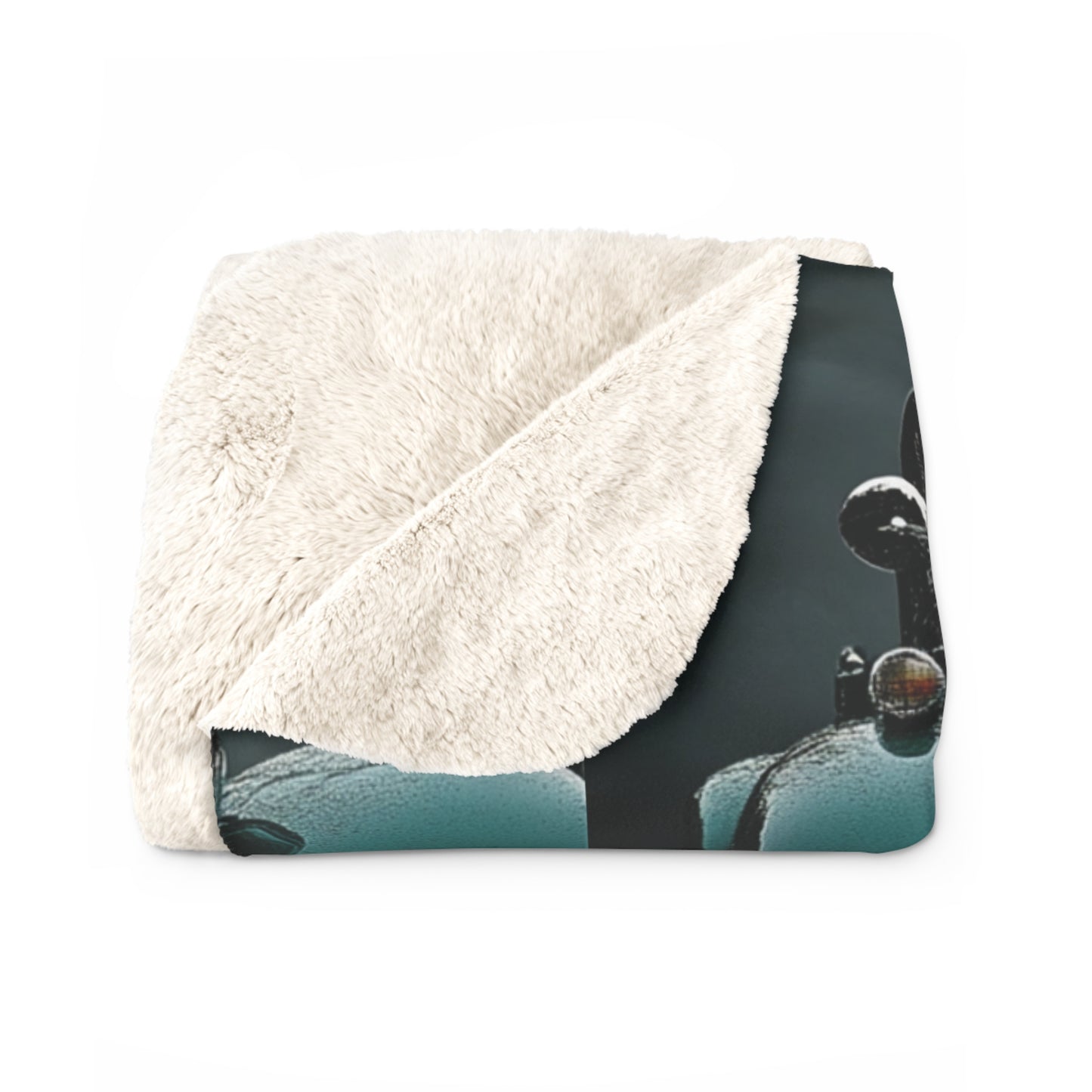Vintage Car - Sherpa Fleece Blanket