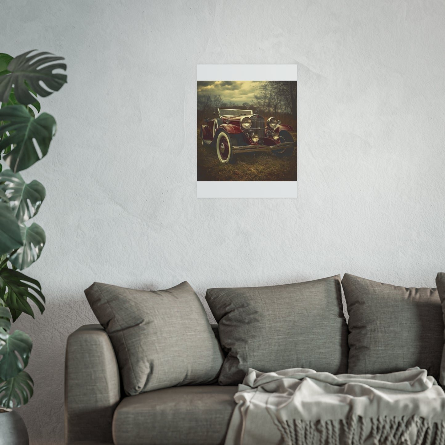 Satin and Archival Matte Posters- Vintage Cars