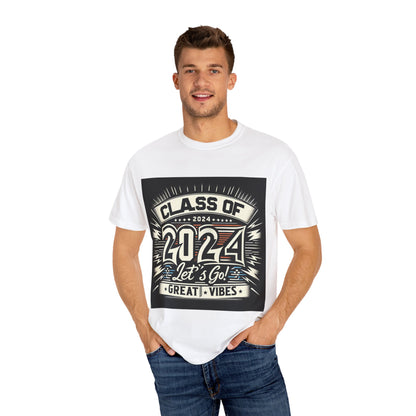 Class of 2024 - Unisex Garment-Dyed T-shirt
