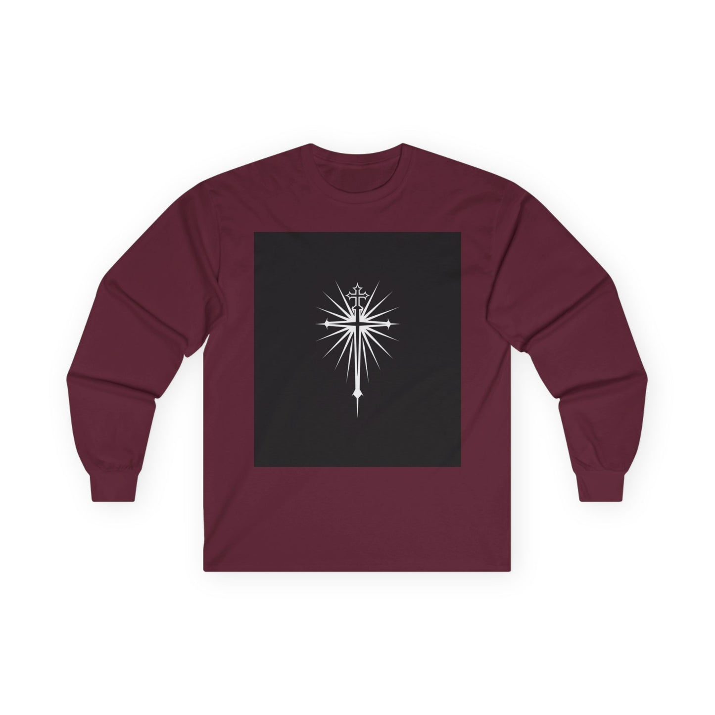Radiant Cross Long Sleeve Tee - Unisex Ultra Cotton