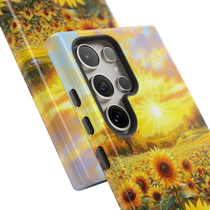 Sunflower Phone Case - Tough Case for Nature Lovers
