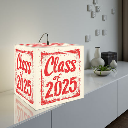 Class of 2025 - Light Cube Lamp - Bohemian Decor for Home & Office